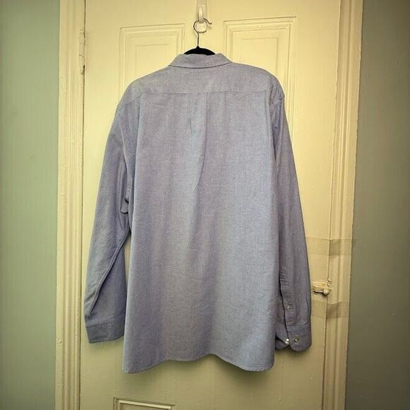 Goodthreads Dress Shirt Mens XXL Light Blue Button Down Long Sleeve Collared Top - Picture 5 of 6